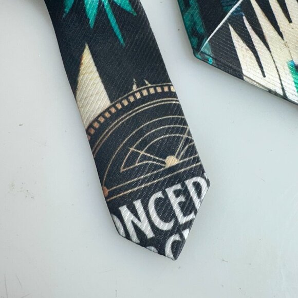 Tribal Aztec Tie Cowboy Designer Menswear Necktie Wigwam Western Southwestern - Picture 3 of 8
